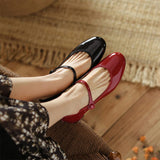 Livy™ | Elegant Leather Mary Janes