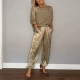 Jilia™ | Elegant Casual Set in Organic Cotton
