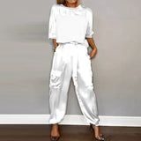 Jilia™ | Elegant Casual Set in Organic Cotton