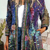 Livia™ | Vintage Casual Floral Printed Jacket