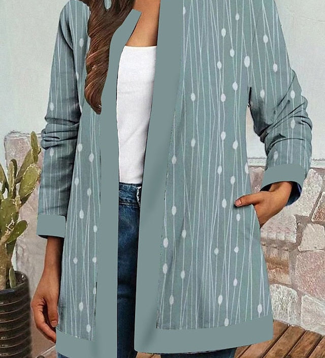 Livia™ | Vintage Casual Floral Printed Jacket