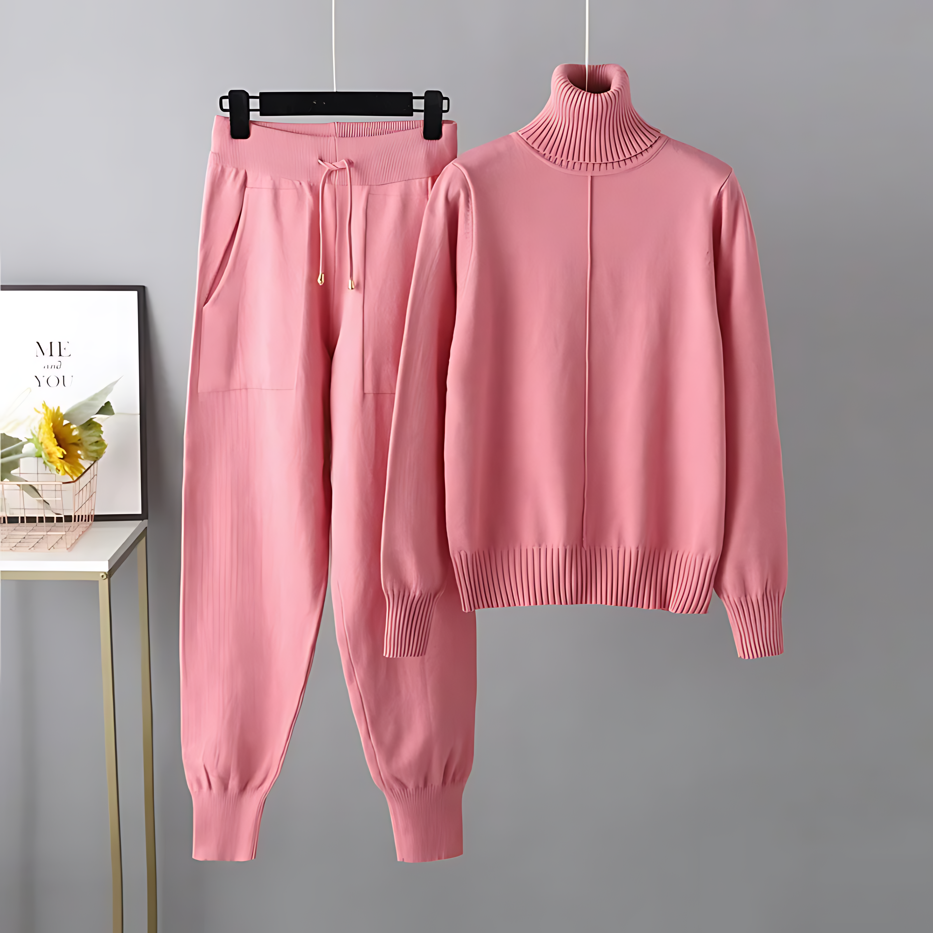 Avril™ | Elegant and Comfortable Rolled Collar Set