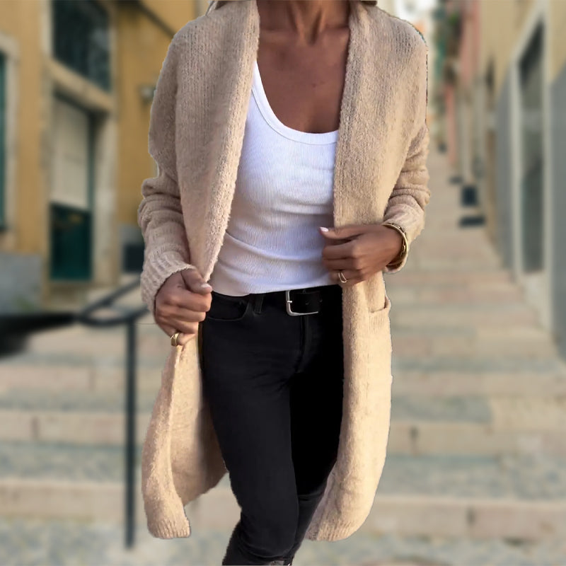 Indra - Long Knitted Cardigan