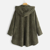 Dana™ | Cozy Relaxed-Fit Ribbed Hooded Coat