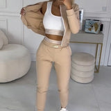 Spina™ | Chic 3-Piece Tracksuit Set