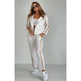 Betsy™ | Striped Hooded Casual Set