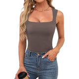 Sophia™ | square-neck crop tank