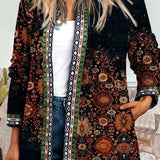 Livia™ | Vintage Casual Floral Printed Jacket
