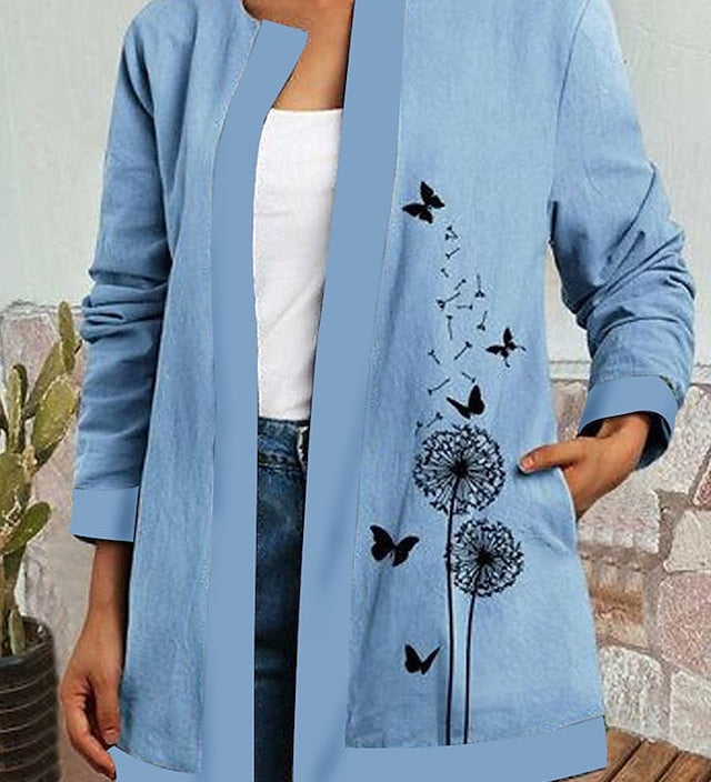 Livia™ | Vintage Casual Floral Printed Jacket