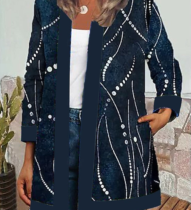 Livia™ | Vintage Casual Floral Printed Jacket