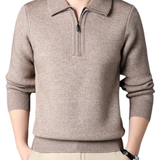 Chic Cashmere Zipper Sweater
