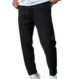 Chic Drawstring Tapered Pants
