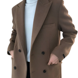 Chic Double-Breasted Overcoat
