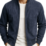 Chic Suede Overcoat