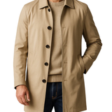 Sophisticated Men's Trench Coat