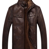 Premium Men's Leather Jacket