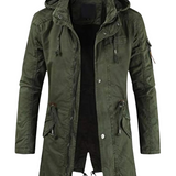 Extended Length Cargo Parka Jacket