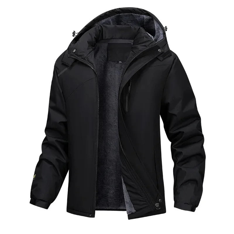 Chic Outdoor Wool Coat