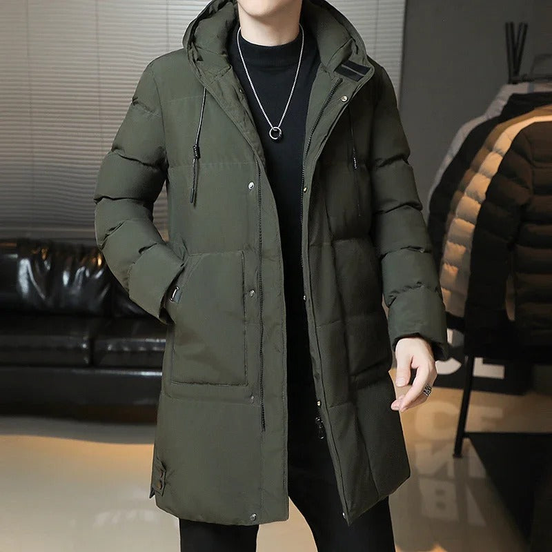Chic Long Winter Overcoat