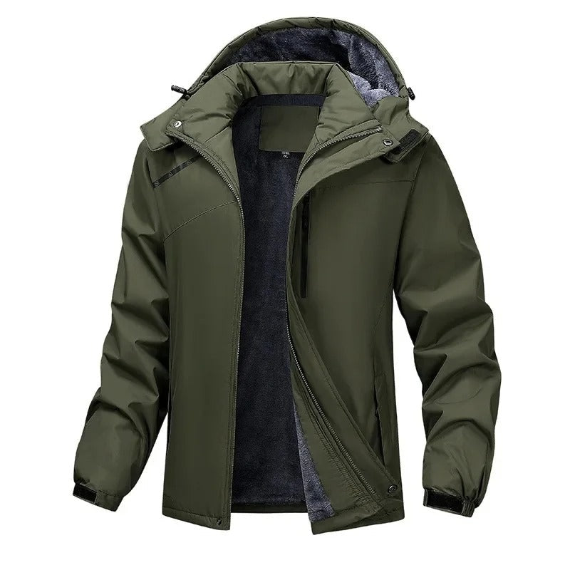 Chic Outdoor Wool Coat