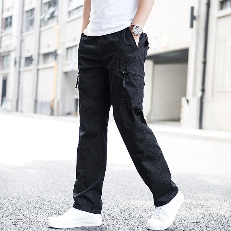 Relaxed Fit Cargo Trousers