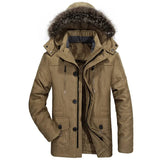 Cotton Hooded Winter Coat
